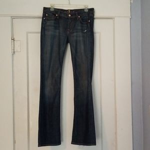 Seven for all mankind bootcut jeans size 29
